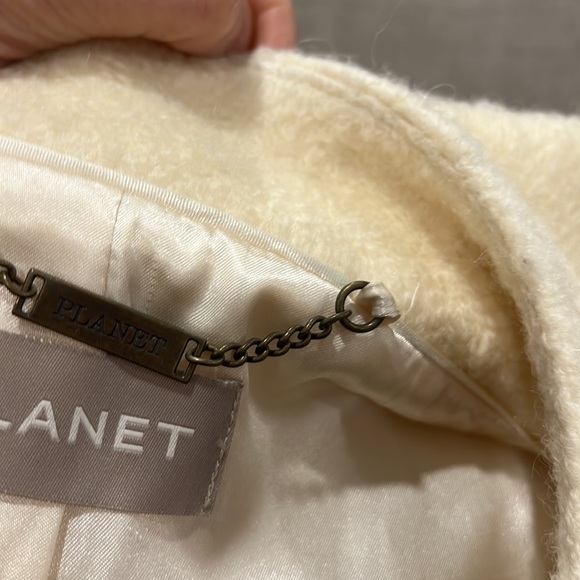 Cream boucle coat - Picture 11 of 12